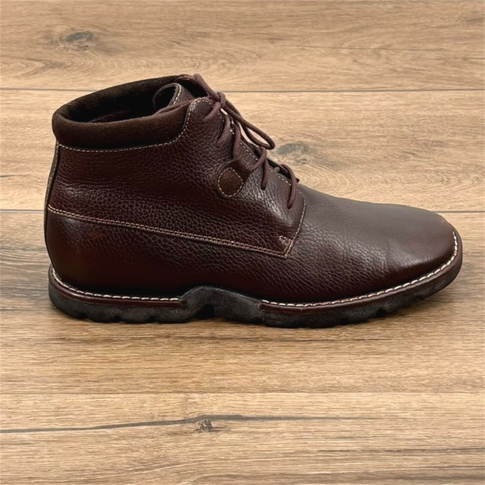 Cole Haan Country Women's Size 10 B Brown Leather Waterproof Chukka Ankle Boots - Picture 5 of 9